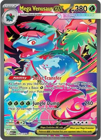 Mega Venusaur ex - 177/132 - ME01: Mega Evolution - Near Mint