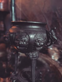 Image 4 of Foo dog cauldron 