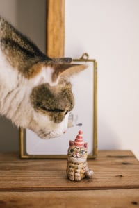 Image 8 of Mini escultura, miniatura en cerámica personalizada de tu gato o perro
