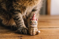 Image 12 of Mini escultura, miniatura en cerámica personalizada de tu gato o perro