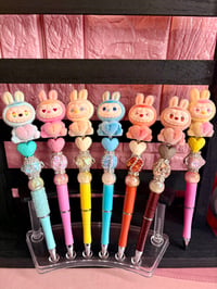 Labubu Heart beaded pens ✨