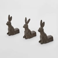 Image 1 of Garden Hare Pot Feet, set of 3 