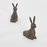 Image 2 of Garden Hare Pot Feet, set of 3 