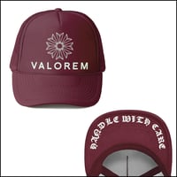 Image 1 of  Glow Mesh Cap ✱ Maroon