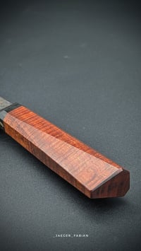 Image 4 of San Mai Gyuto | Apex Ultra - Mild Steel | Gidgee - Buffalo Horn