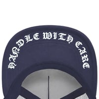 Image 5 of Glow Mesh Cap ✱ Navy