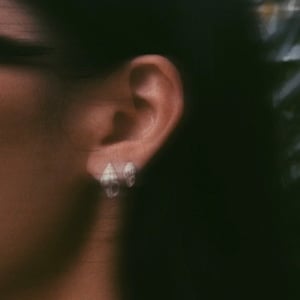 Image of Basket shell earring