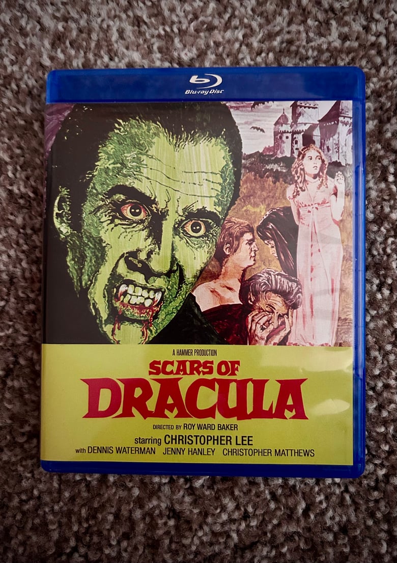 Image of SCARS of DRACULA (1970) Starring Christopher Lee