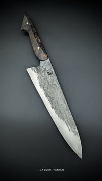 Image 1 of Forged Fulltang Gyuto | 115CrV3 | Maple