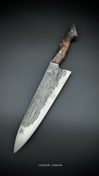 Image 2 of Forged Fulltang Gyuto | 115CrV3 | Maple