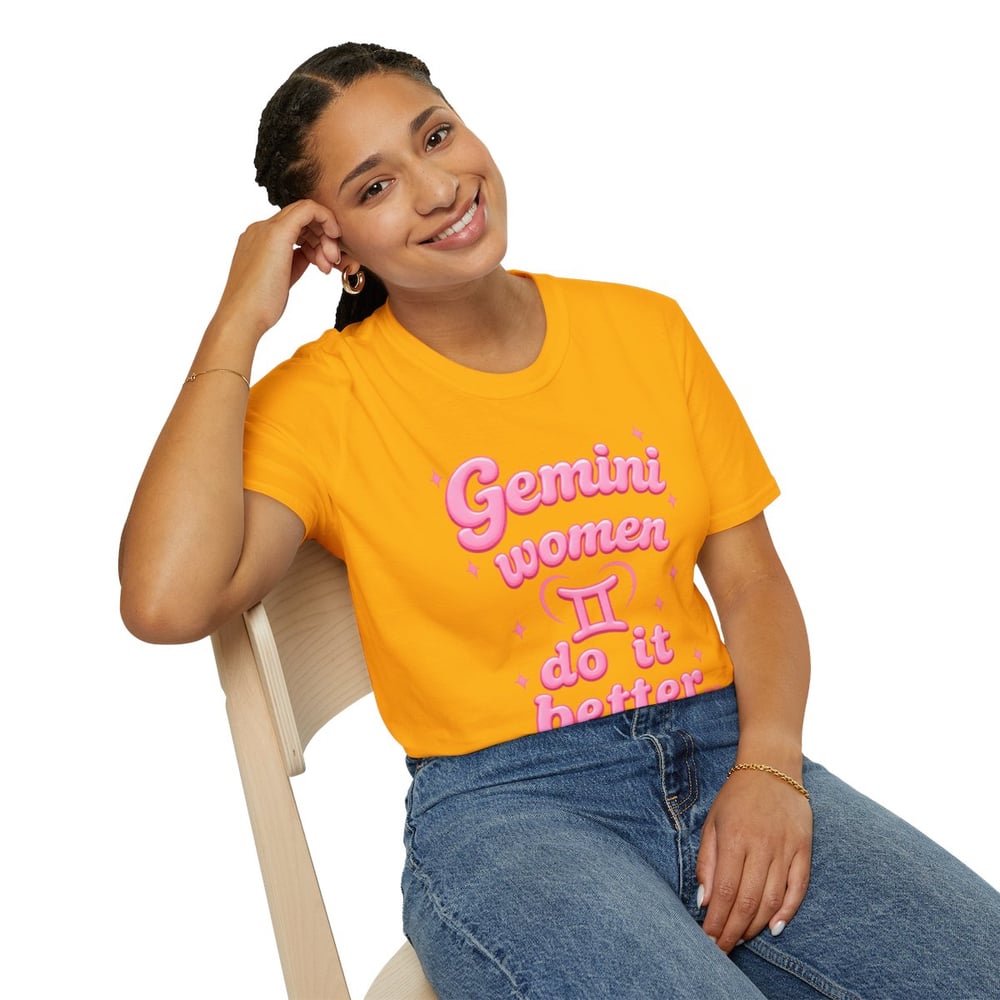 Image of Gemini Women Do It Better T-Shirt