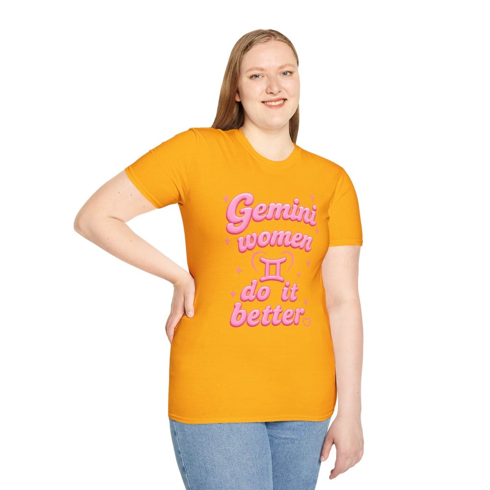 Image of Gemini Women Do It Better T-Shirt