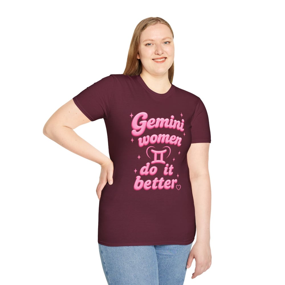 Image of Gemini Women Do It Better T-Shirt