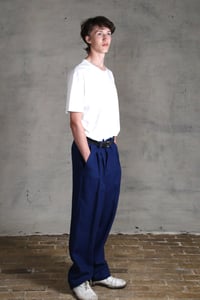 Image 11 of Club Trouser linen - French Blue
