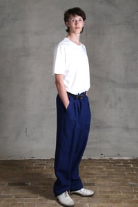 Image 12 of Club Trouser linen - French Blue