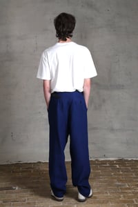 Image 15 of Club Trouser linen - French Blue
