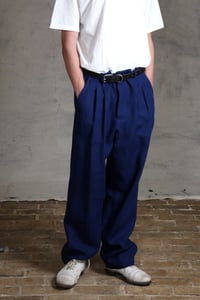 Image 17 of Club Trouser linen - French Blue