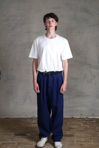 Image 8 of Club Trouser linen - French Blue