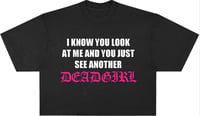 DEADGIRL Black Crop Tee 