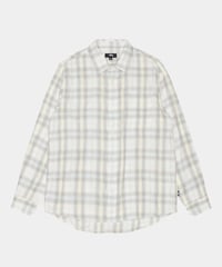 Image 1 of STUSSY_BEACH PLAID SHIRT :::OFF WHITE:::