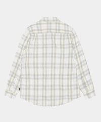 Image 2 of STUSSY_BEACH PLAID SHIRT :::OFF WHITE:::
