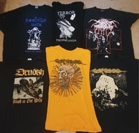 Image 1 of MDF sale - band shirts size XL