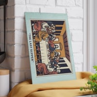 Image 2 of The Last Supper Glass Cutting Board