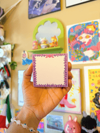 Image 1 of moon phase post-it notes!