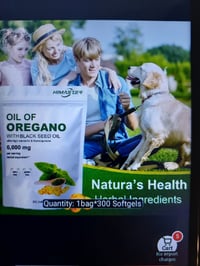 Image 3 of Oregano and black seeds oil gels cap