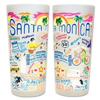Image 1 of Santa Monica Pint Glass