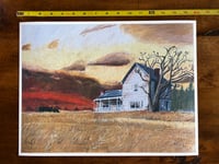 Image 2 of Farmhouse 11x14" Fan Art Print