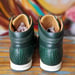 Image of Gucci Limited Edition Green Crocodile Sneakers