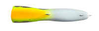 Image 2 of 80g Chartreuse head white body, blue speckles