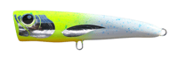 Image 3 of 80g Chartreuse head white body, blue speckles