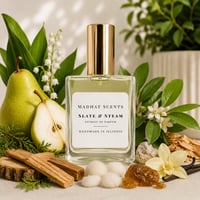 Image 1 of Slate & Steam Extrait — Green. Mineral. Spa. Soft Woods.