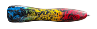 Image 3 of 80g Blue Gold Red Marble Popper 