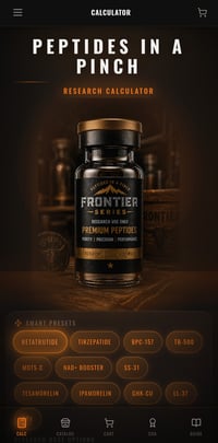 Image 1 of Frontier Research Calculator