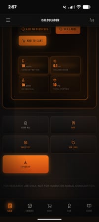 Image 4 of Frontier Research Calculator