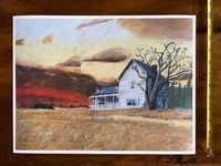 Image 2 of Farmhouse 12x16" Fan Art Print