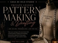 Pattern Drafting and Making Private Session