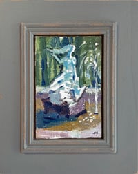 Image 1 of Park Fountain – Framed Landscape