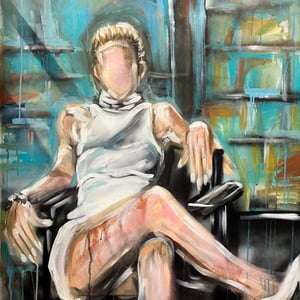 PAUSE ORIGINAL PAINTING 30x30"