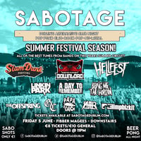 Sabotage Club - Summer Festival Season - Friday, June 5th!