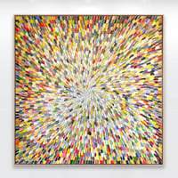 Image 1 of 'The shape of Joy' - 122x122cm