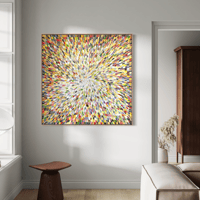 Image 7 of 'The shape of Joy' - 122x122cm