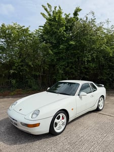 Image of Porsche 968 Club Sport, Grand Prix White, 6 Speed Manual, VERY RARE