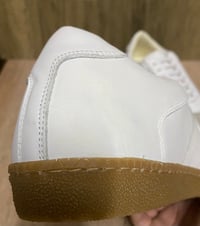 Image 5 of Tortola white leather german army trainer shoes made in Spain 
