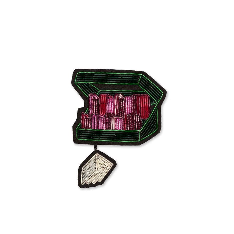 BROCHE BRODÉE LITTÉRATURE - MACON & LESQUOY (PLUSIEURS MODÈLES) Image 3
