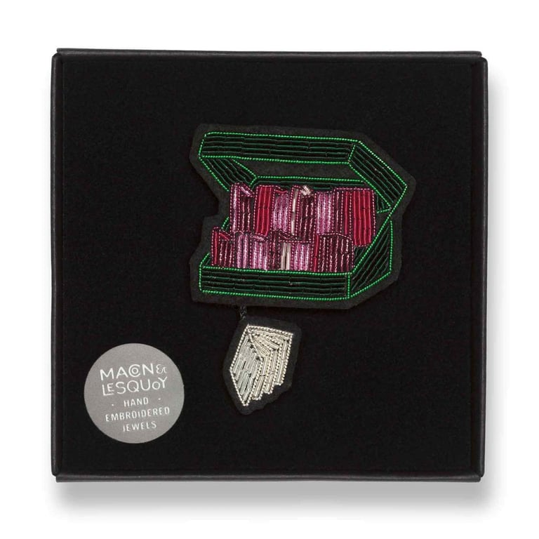 BROCHE BRODÉE LITTÉRATURE - MACON & LESQUOY (PLUSIEURS MODÈLES) Image 4