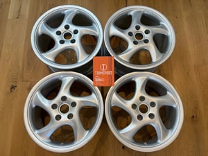 Image of Genuine Porsche 911 996 Carrera Twist 18" 5x130 Alloy Wheels REFURBISHED